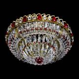 Люстра Кольцо Классика Пластинка красная под бронзу в Ижевске