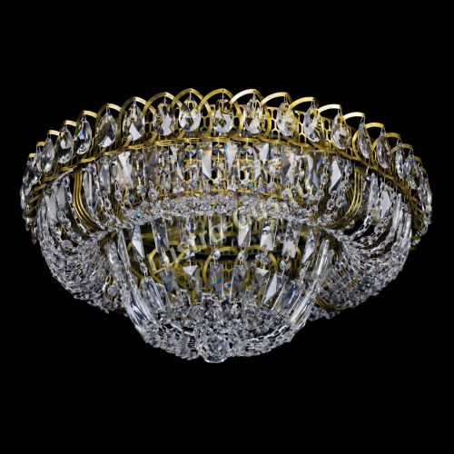 Люстра Кольцо Классика Пластинка под бронзу в Ижевске Гусь Хрустальный