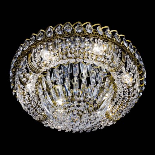 Люстра Кольцо Классика Пластинка под бронзу в Ижевске Гусь Хрустальный