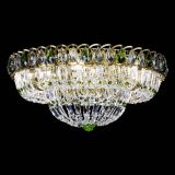 Люстра Кольцо Классика Пластинка зеленая под бронзу в Ижевске