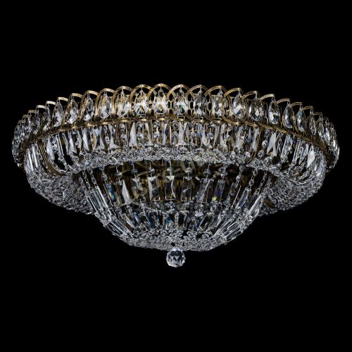 Люстра Кольцо Классика Пластинка под бронзу в Ижевске Гусь Хрустальный