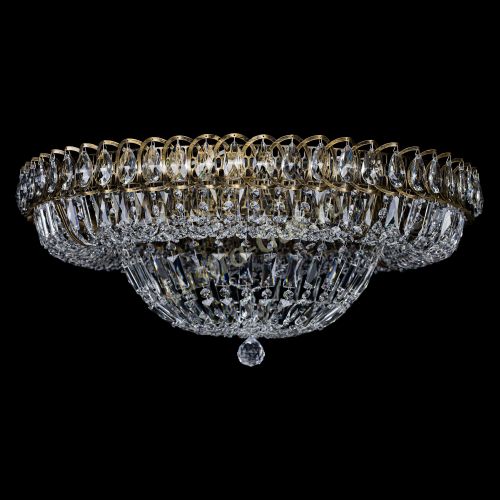 Люстра Кольцо Классика Пластинка под бронзу в Ижевске Гусь Хрустальный