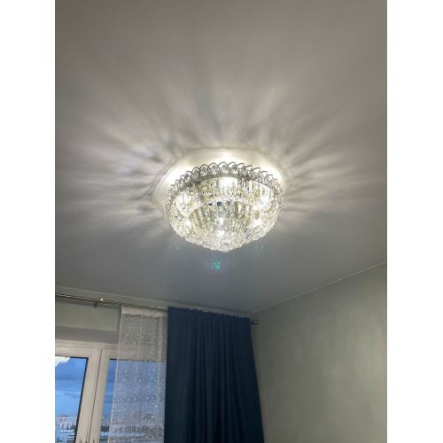 Люстра Кольцо Классика Пластинка под бронзу в Ижевске Гусь Хрустальный