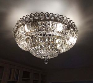 Люстра Кольцо Классика Пластинка под бронзу в Ижевске отзыв и фото покупателя