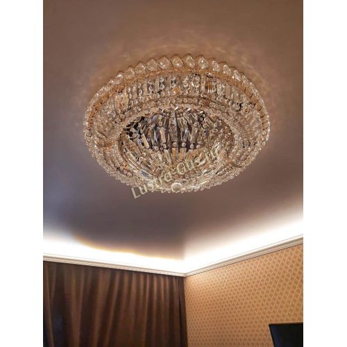 Люстра Кольцо Классика Пластинка 700 мм в Ижевске Гусь Хрустальный