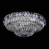 Люстра Кольцо Пластинка 600 мм синяя в Ижевске