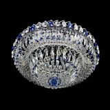 Люстра Кольцо Пластинка 600 мм синяя в Ижевске