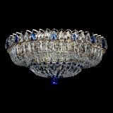 Люстра Кольцо Классика Пластинка синяя в Ижевске