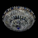 Люстра Кольцо Классика Пластинка синяя в Ижевске