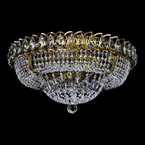 Люстра Кольцо Классика под бронзу 6 ламп в Ижевске Гусь Хрустальный