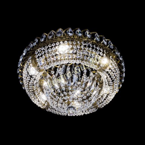 Люстра Кольцо Классика под бронзу 6 ламп в Ижевске Гусь Хрустальный