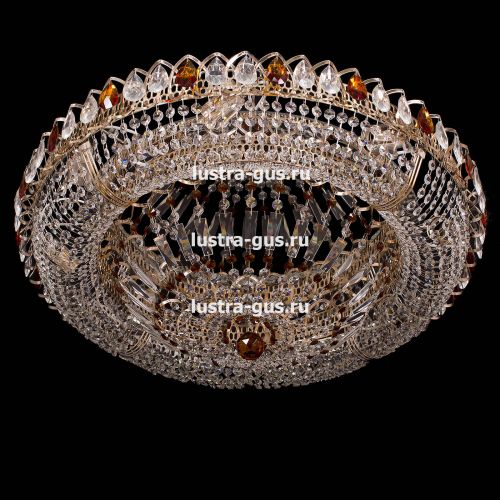 Люстра Кольцо Классика цветная в Ижевске Гусь Хрустальный