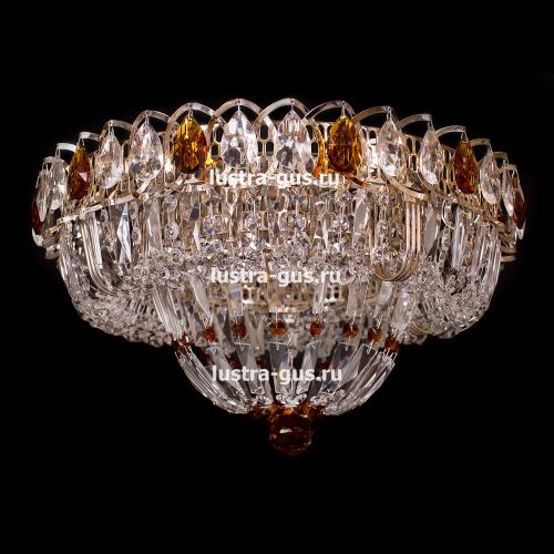 Люстра Кольцо Классика Пластинка цветная в Ижевске Гусь Хрустальный