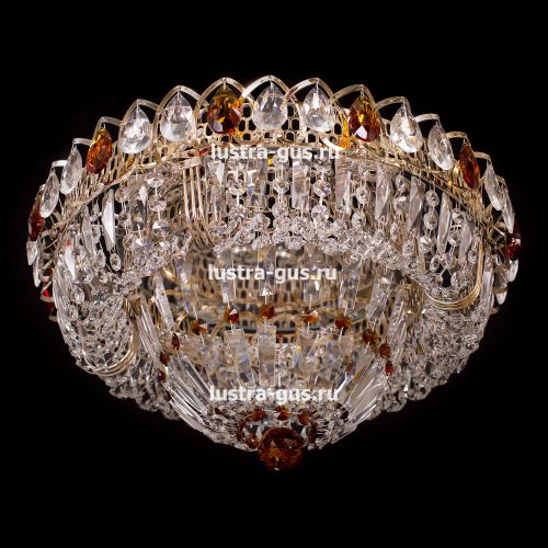 Люстра Кольцо Классика Пластинка цветная в Ижевске Гусь Хрустальный