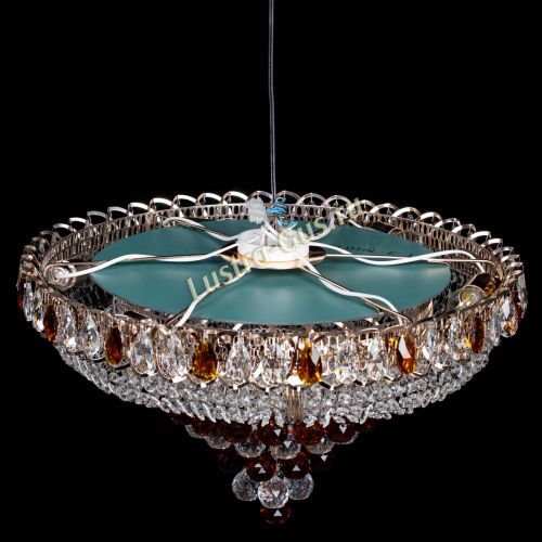 Люстра Кольцо пирамида шар 40 мм чайный в Ижевске Гусь Хрустальный