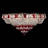 Люстра Кольцо пирамида шар 40 мм красная в Ижевске