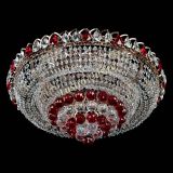 Люстра Кольцо пирамида шар 40 мм красная в Ижевске