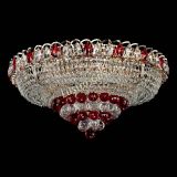 Люстра Кольцо пирамида шар 40 мм красная в Ижевске