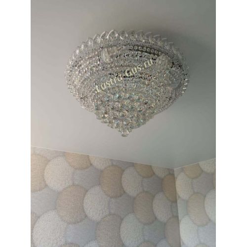 Люстра Кольцо пирамида шар 40 мм в Ижевске Гусь Хрустальный