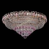 Люстра Кольцо пирамида шар 40 мм розовая в Ижевске