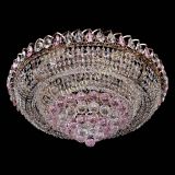 Люстра Кольцо пирамида шар 40 мм розовая в Ижевске