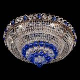 Люстра Кольцо пирамида шар 40 мм синяя в Ижевске