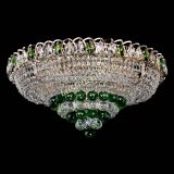 Люстра Кольцо пирамида шар 40 мм зеленая в Ижевске