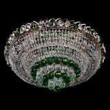 Люстра Кольцо пирамида шар 40 мм зеленая в Ижевске