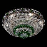 Люстра Кольцо пирамида шар 40 мм зеленая в Ижевске