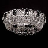 Люстра Кольцо Снежинка черная в Ижевске