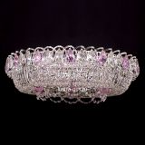 Люстра Кольцо Снежинка розовая в Ижевске