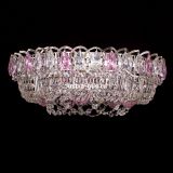 Люстра Кольцо Снежинка розовая в Ижевске