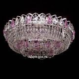 Люстра Кольцо Снежинка розовая в Ижевске