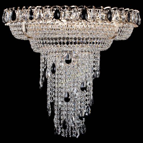 Люстра Кольцо №10 черная в Ижевске Гусь Хрустальный