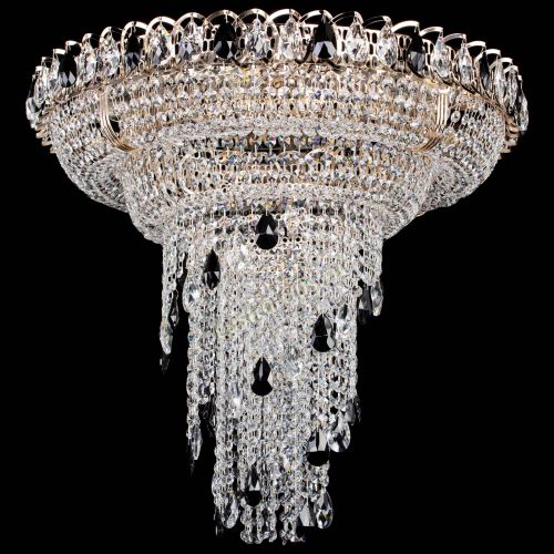 Люстра Кольцо №10 черная в Ижевске Гусь Хрустальный