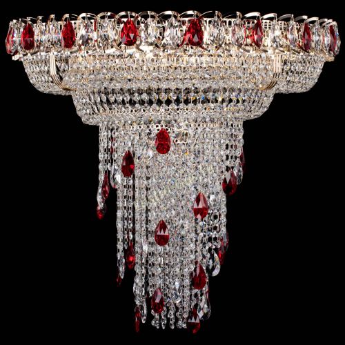 Люстра Кольцо №10 красная в Ижевске Гусь Хрустальный