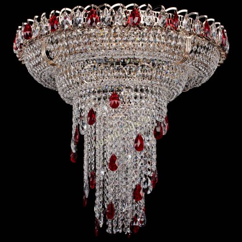 Люстра Кольцо №10 красная в Ижевске Гусь Хрустальный