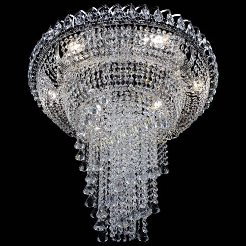 Люстра Кольцо №11 конусы в Ижевске Гусь Хрустальный