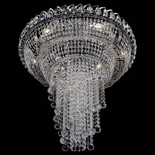 Люстра Кольцо №11 шар 30 в Ижевске Гусь Хрустальный