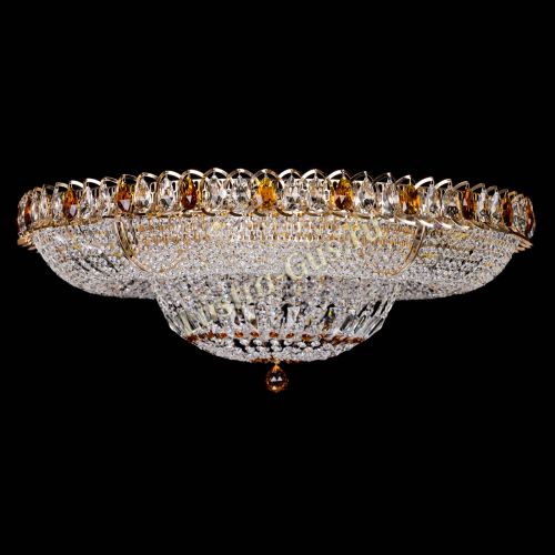 Люстра Кольцо Классика чайная 800 мм в Ижевске Гусь Хрустальный