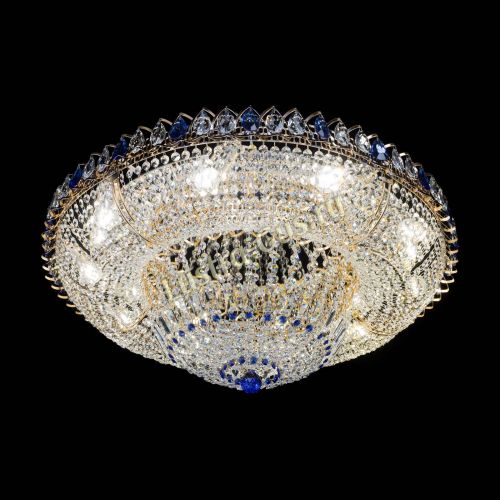 Люстра Кольцо Классика синее 800 мм  в Ижевске Гусь Хрустальный