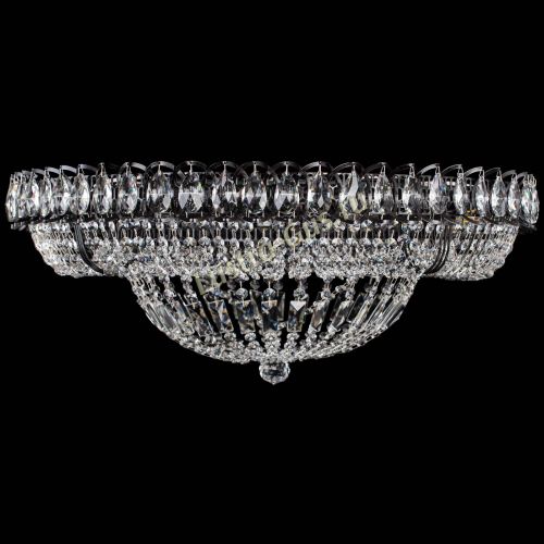 Люстра Кольцо Классика №8 Черная в Ижевске Гусь Хрустальный