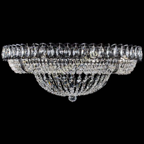 Люстра Кольцо Классика №8 Черная в Ижевске Гусь Хрустальный