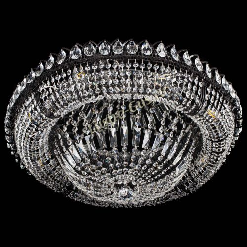 Люстра Кольцо Классика №8 Черная в Ижевске Гусь Хрустальный