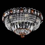 Люстра Кольцо Классика Черная с чайными подвесками в Ижевске