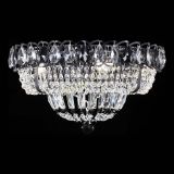 Люстра Кольцо Классика Черная с черными подвесками в Ижевске