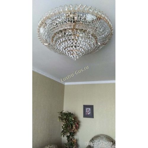 Люстра Кольцо Классика конус №10 в Ижевске Гусь Хрустальный