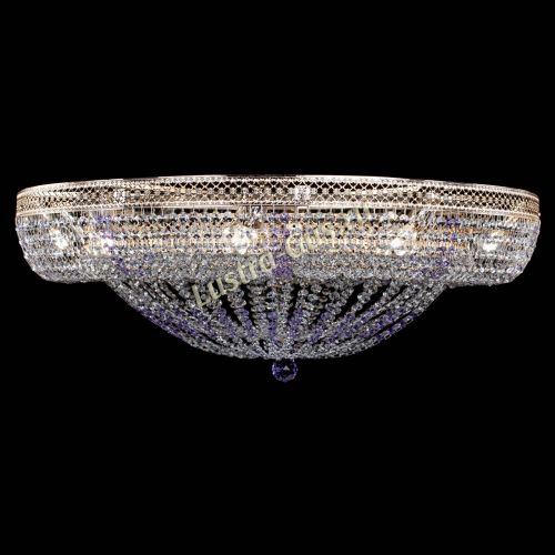 Люстра Кольцо Классика Венеция фиолетовая в Ижевске Гусь Хрустальный