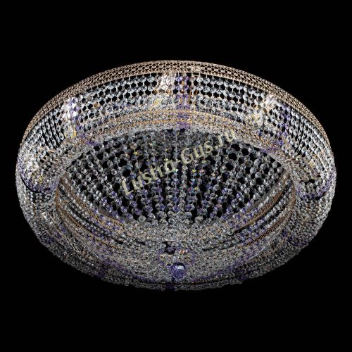 Люстра Кольцо Классика Венеция фиолетовая в Ижевске Гусь Хрустальный