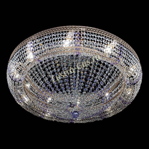 Люстра Кольцо Классика Венеция фиолетовая в Ижевске Гусь Хрустальный